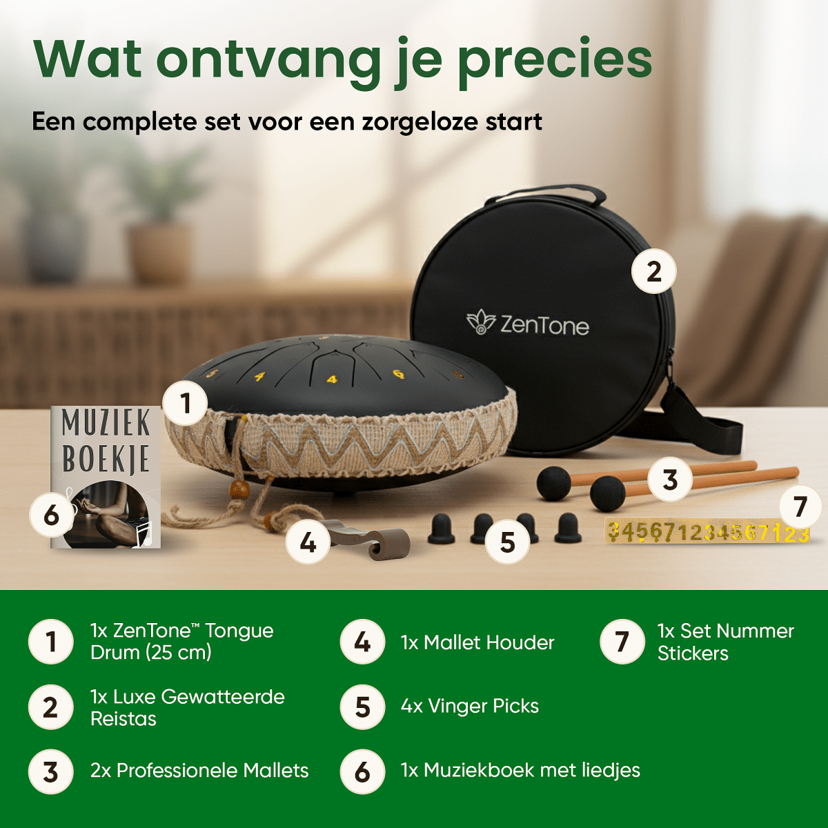 ZenTone Tongue Drum Kids - Zentone