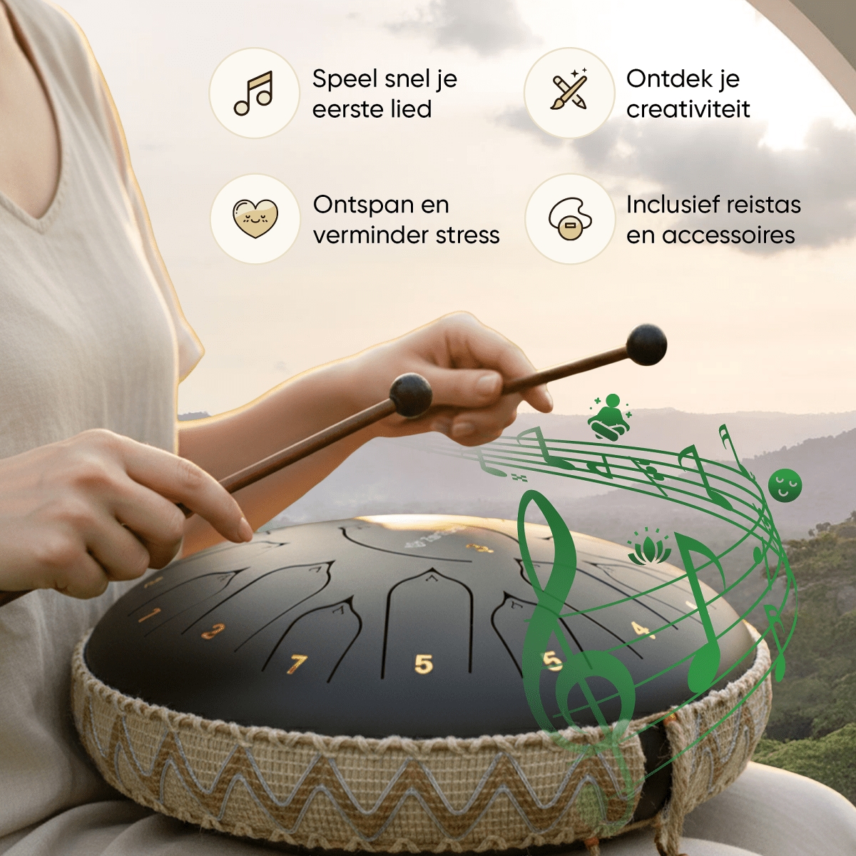 ZenTone Tongue Drum Kids - Zentone