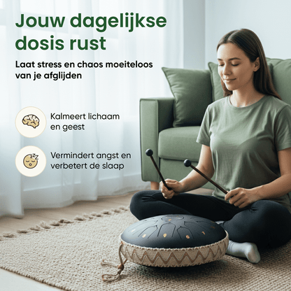 Zentone Tongue Drum - Wit - Zentone